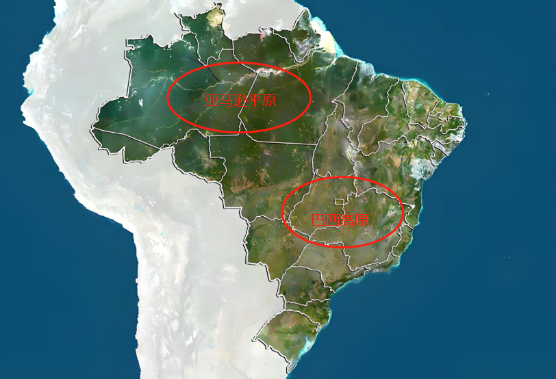 巴西地理位置